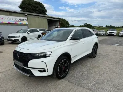 Used DS Automobiles DS7 Crossback Performance 130 HP (95 kW) 2019 White SUV