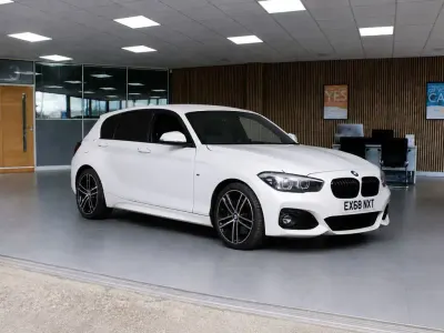 Used BMW 118 M Sport 136 HP (100 kW) 2018 White Hatchback