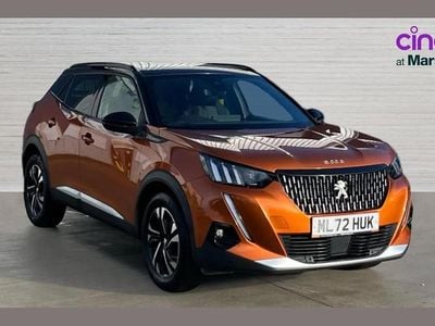 Used Peugeot 2008 GTi 128 HP (94 kW) 2022 Orange SUV