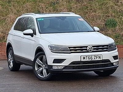 Used VW Tiguan SEL 150 HP (110 kW) 2016 White SUV