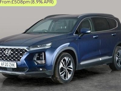 Used Hyundai Santa Fe Premium SE 200 HP (147 kW) 2020 Blue SUV