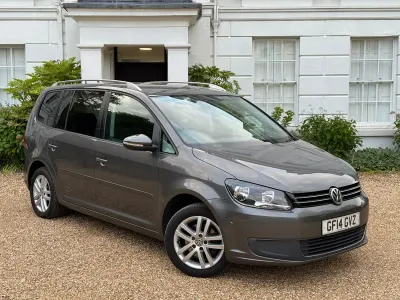 Used VW Touran SE 105 HP (77 kW) 2014 Grey MPV