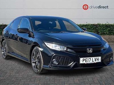 Used Honda Civic SR 129 HP (94 kW) 2017 Black Hatchback