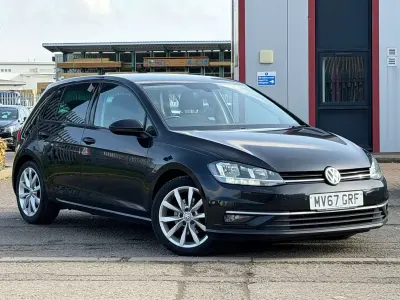 Used VW Golf VII GT 115 HP (84 kW) 2017 Black Hatchback