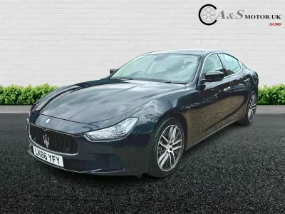 Used Maserati Ghibli 272 HP (200 kW) 2016 Black Sedan