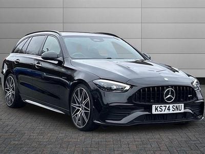Used Mercedes C43 AMG Edition 421 HP (309 kW) 2024 Obsidian black Estate