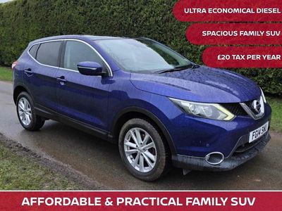 Used Nissan Qashqai Acenta Premium 2014 Blue SUV