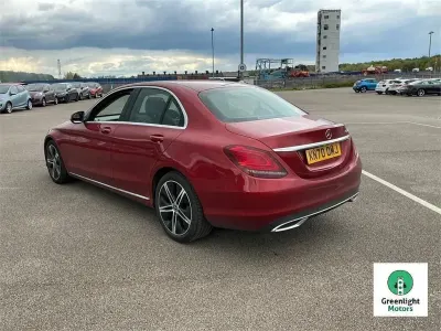 Usado Mercedes C220 Sport Edition 2020 Rojo Berlina