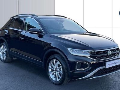 Black Used 2025 VW T-Roc Match SUV | £23,413 (Fair price)