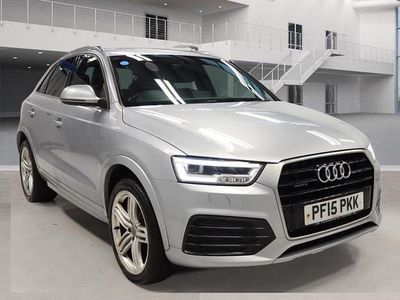 Silver Used 2015 Audi Q3 S-line plus SUV | £8,294 (Fair price)
