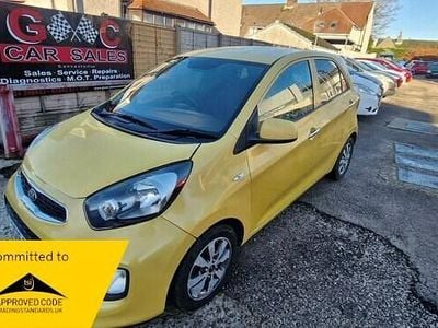 Yellow Used 2016 Kia Picanto Hatchback | £3,695 (Fair price)