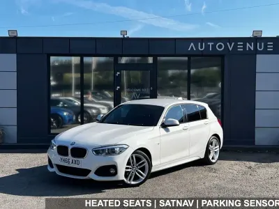 Used BMW 118 M Sport 150 HP (110 kW) 2016 White Hatchback