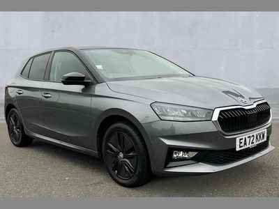 Used Skoda Fabia Colour Edition 95 HP (69 kW) 2022 Graphite grey metallic black magic pearl effect Hatchback