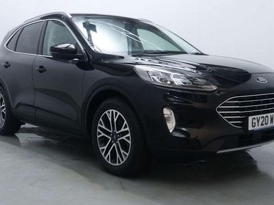 Black Used 2020 Ford Kuga Titanium SUV | £17,300 (Good price)