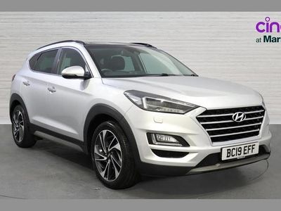 Used Hyundai Tucson Premium SE 177 HP (130 kW) 2019 Silver SUV