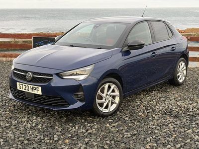 Used Vauxhall Corsa SRi 100 HP (73 kW) 2020 Blue Hatchback