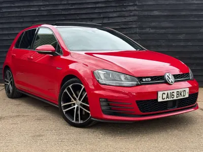 Używany VW Golf VII GTD 2016 Czerwony Hatchback