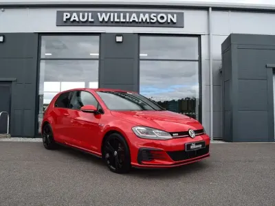 Used VW Golf VII GTI 2018 Red Hatchback