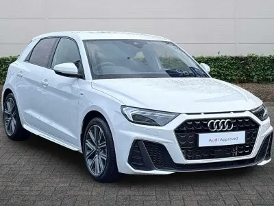 Used Audi A1 S-Line 113 HP (83 kW) 2025 Shell white, solid SUV
