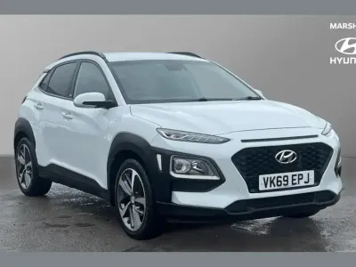 Używany Hyundai Kona Edition 120 KM (88 kW) 2019 Biały SUV
