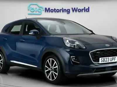 Used Ford Puma Titanium 125 HP (91 kW) 2023 Blue SUV
