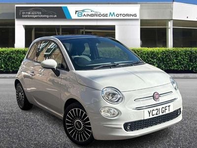 Grey Used 2021 Fiat 500 Launch Edition Hatchback | £10,695 (Fair price)