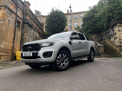 Begagnad Ford Ranger Wildtrack 2021 Silver Pickup