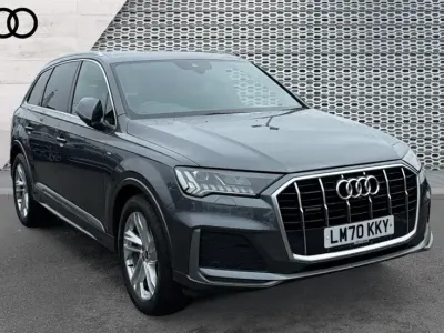 Used Audi Q7 S-Line 286 HP (210 kW) 2020 Grey SUV