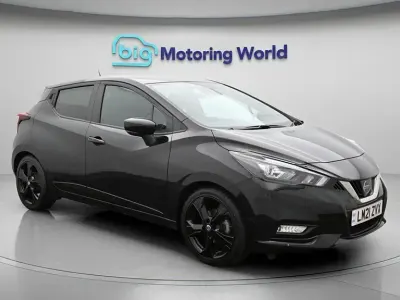 Używany Nissan Micra S 92 KM (67 kW) 2021 Czarny Hatchback