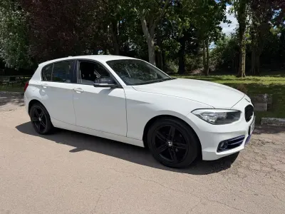 Used BMW 118 Sport Line 2016 White Hatchback