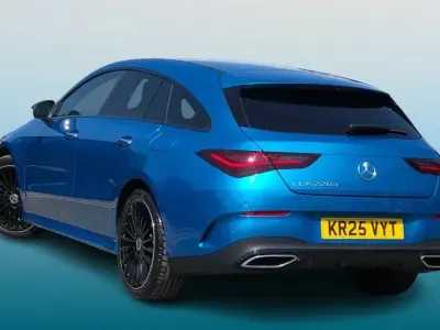 Used Mercedes CLA220 AMG Line Premium Plus 2025 Blue Estate