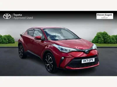 Second-hand Toyota C-HR Design 122 CP (89 kW) 2021 Roșu SUV