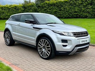 Silver Used 2012 Land Rover Range Rover evoque Dynamic SUV | £10,995 (Expensive)