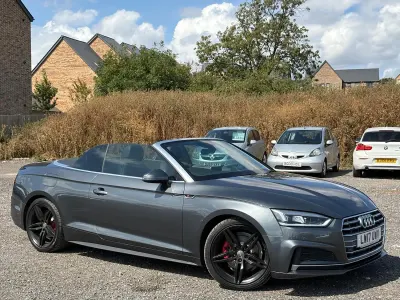 Used Audi A5 Cabriolet S-Line 2017 Grey Cabriolet