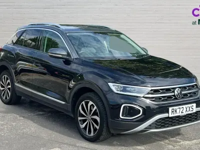 Used VW T-Roc Style 150 HP (110 kW) 2022 Deep black pearl indium grey metallic SUV