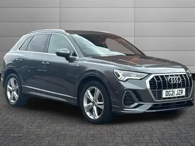 Used Audi Q3 S-Line 200 HP (147 kW) 2021 Daytona grey SUV