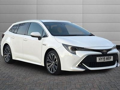 White Used 2019 Toyota Corolla Sport Estate | £16,295 (Fair price)