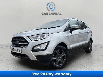 Used Ford Ecosport Zetec 125 HP (91 kW) 2018 Silver SUV