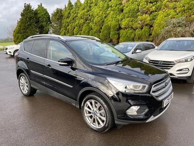 Black Used 2019 Ford Kuga Titanium SUV | £11,495 (Fair price)