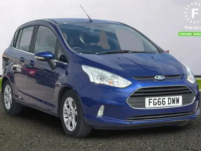 Used Ford B-MAX Zetec 105 HP (77 kW) 2016 Blue MPV