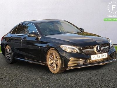 Black Used 2019 Mercedes C180 AMG line Sedan | £18,099 (A bit pricey)