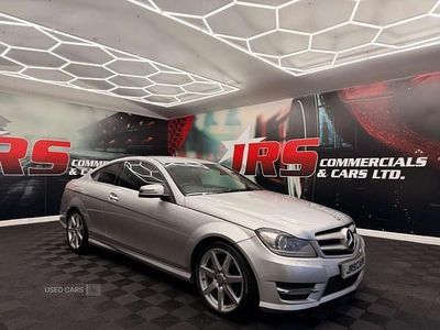 Begagnad Mercedes C250 Sport Edition 204 HK (150 kW) 2014 Silver Sportkupé