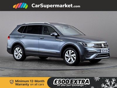 Grey Used 2024 VW Tiguan Allspace Life SUV | £24,897 (Fair price)