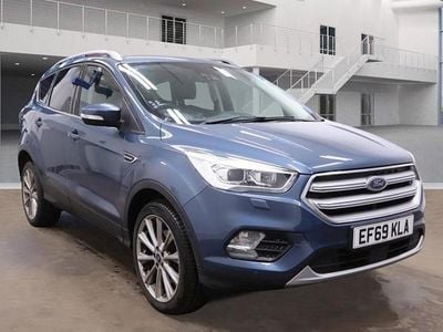 Used Ford Kuga Titanium X 180 HP (132 kW) 2019 Chrome blue SUV