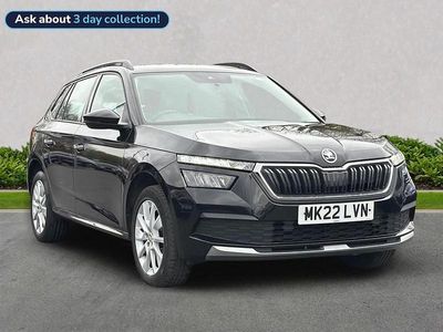 Used Skoda Kamiq SE 94 HP (69 kW) 2022 Black SUV