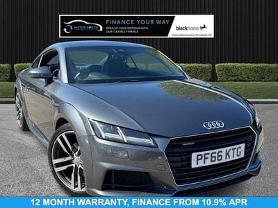 Used Audi TT S-Line 230 HP (169 kW) 2016 Grey Coupe