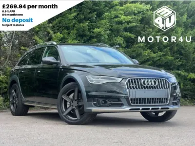 Used Audi A6 Allroad Design 333 HP (244 kW) 2016 Black Estate