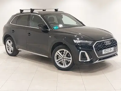 Used Audi Q5 S-Line 204 HP (150 kW) 2023 Black SUV