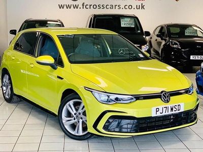 Used VW Golf VIII R-line 150 HP (110 kW) 2022 Yellow Hatchback
