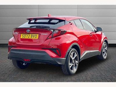 Used Toyota C-HR Design 122 HP (89 kW) 2022 Scarlet flare SUV